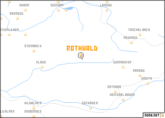 map of Rothwald