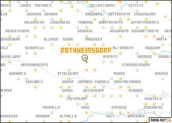 map of Rothweinsdorf