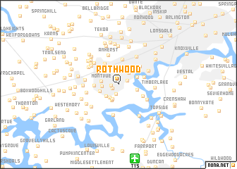 map of Rothwood