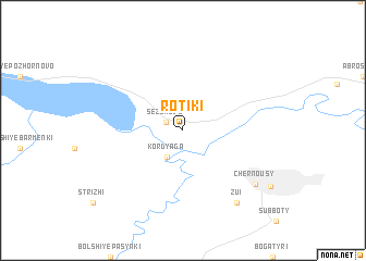 map of Rotiki