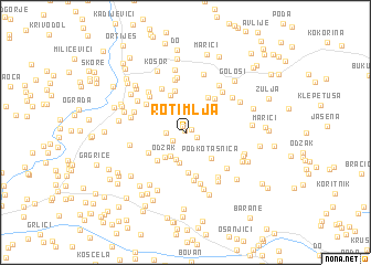 map of Rotimlja
