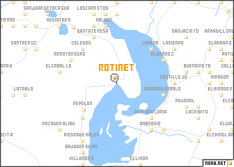 map of Rotinet