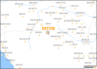 map of Rotino