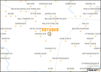 map of Rotkovo