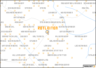 map of Rotleiten