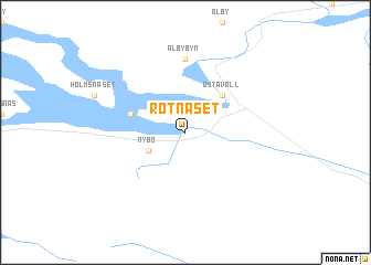 map of Rotnäset
