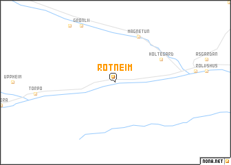 map of Rotneim