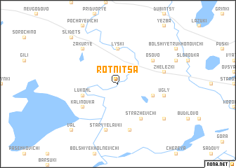 map of Rotnitsa