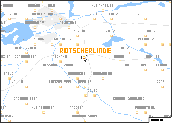map of Rotscherlinde