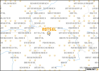 map of Rotsel