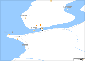 map of Rotsund