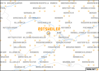 map of Rötsweiler