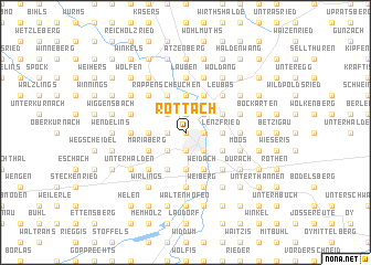 map of Rottach