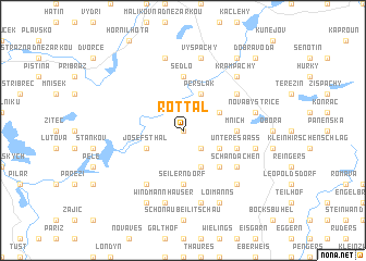 map of Rottal