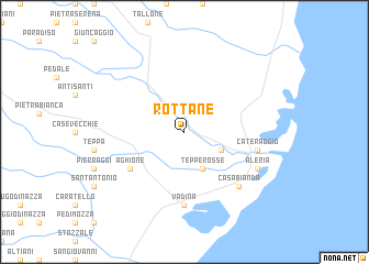 map of Rottane