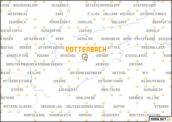 map of Rottenbach