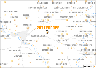 map of Rottendorf