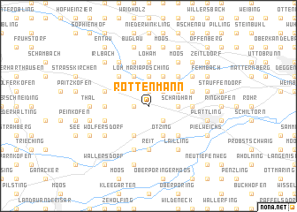 map of Rottenmann