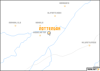 map of Rotterdam