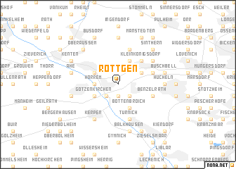 map of Röttgen