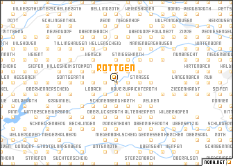 map of Röttgen