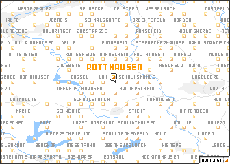 map of Rotthausen