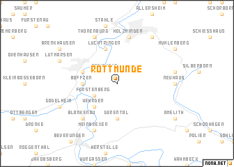 map of Rottmünde