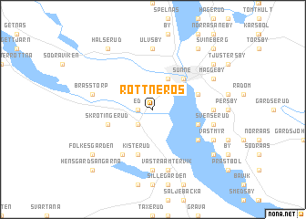 map of Rottneros