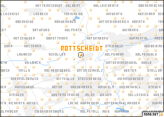 map of Rottscheidt