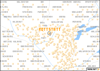 map of Rottstätt