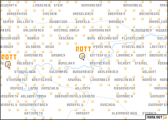 map of Rott