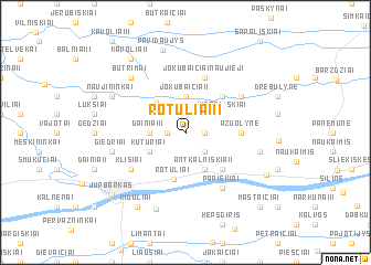 map of Rotuliai II