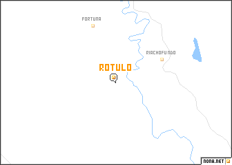 map of Rótulo