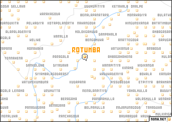 map of Rotumba