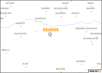 map of Rouaïha
