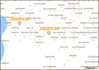 map of Rouamcha