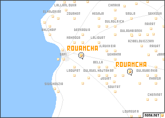 map of Rouamcha