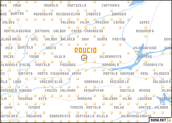 map of Roucio