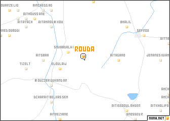 map of Rouda