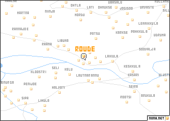 map of Rõude