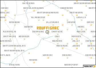 map of Rouffignac