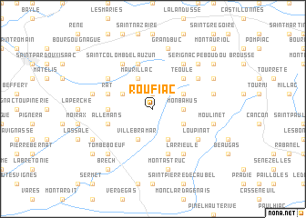 map of Roufiac