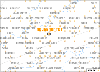 map of Rougemontot