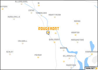 map of Rougemont