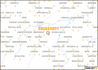 map of Rougemont