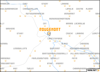 map of Rougemont