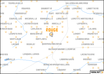 map of Rouge