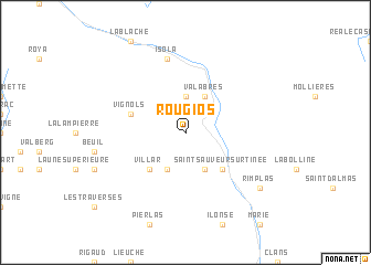 map of Rougios