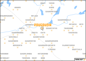 map of Rougounia