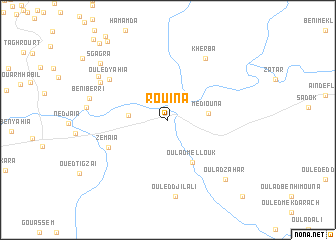 map of Rouina